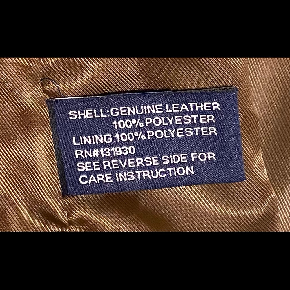 LEATHER VEST - Picture 5 of 7